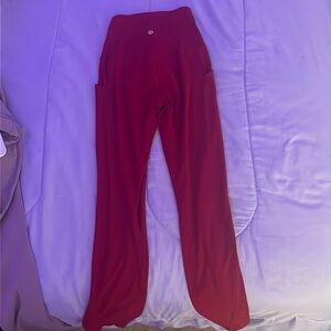 Lululemon Athletica Red Pants